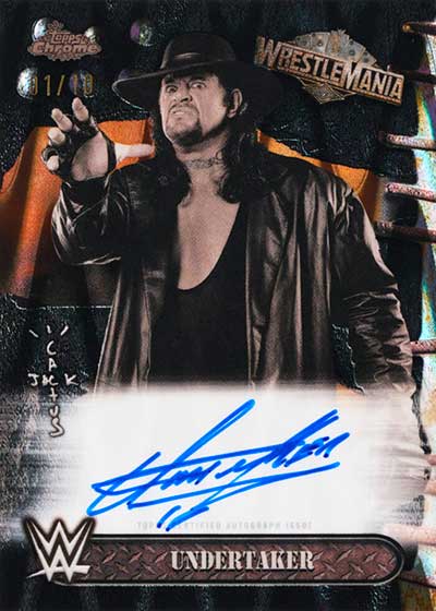 6x (Half Case) 2025 Topps Chrome WWE X Cactus Jack Hobby Box - Random Letter Break #1