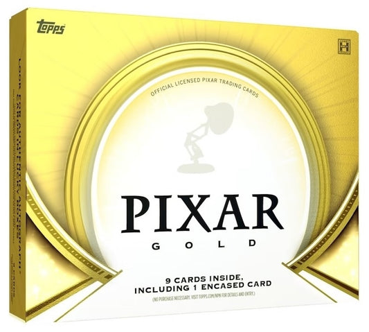 FULL CASE 6x 2025 Topps Pixar Gold Hobby Box (SEALED)