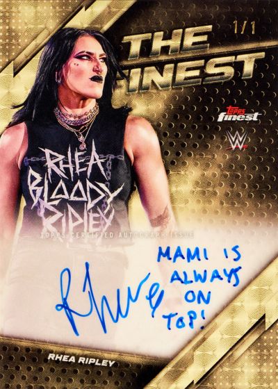 2025 Topps Finest WWE Hobby Box (LIVEBREAK)