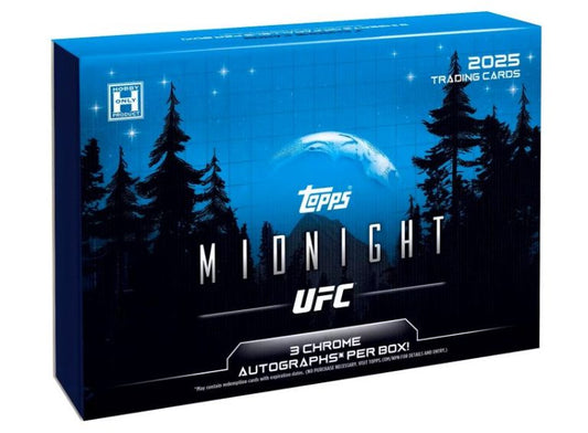 2025 Topps Midnight UFC Hobby Box (LIVEBREAK)