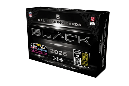 2025 Panini Black Football Hobby Box (SEALED)