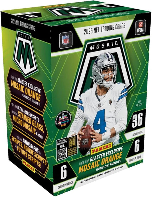 2025 Panini Mosaic Football Blaster Box (SEALED)
