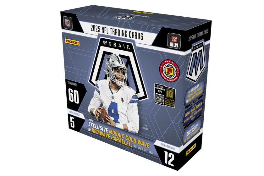 2025 Panini Mosaic Football International Box (SEALED)