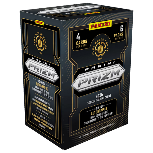 2025 Panini Prizm FIFA Club World Cup Blaster Box (SEALED)