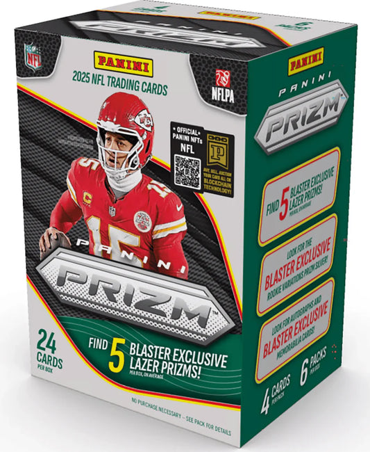 2025 Panini Prizm Football Blaster Box (SEALED)