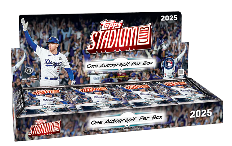 2025 Topps Stadium Club Baseball Hobby Box (LIVEBREAK)