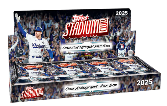 2025 Topps Stadium Club Baseball Hobby Box (SEALED)