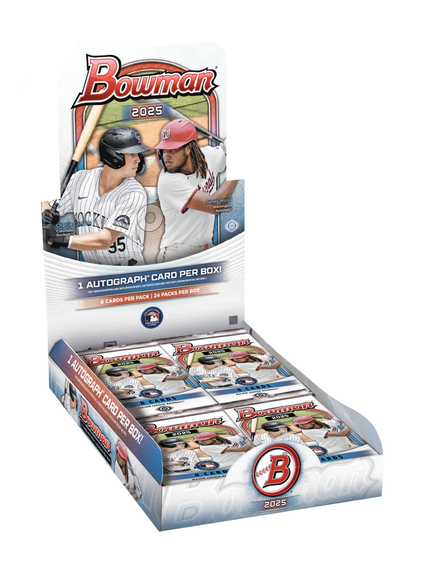 Half Case (6Box) PYT 2025 Topps Bowman Baseball Hobby Box #1