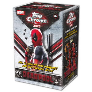 2025 Topps Chrome Marvel Deadpool Value Box - Livebreak by Fratelli Cards