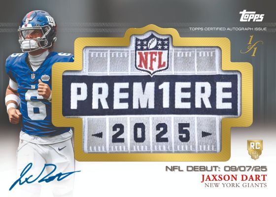 2025 Topps Chrome Football Mega Box (SEALED)