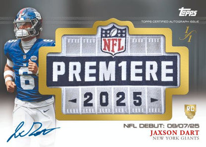2025 Topps Chrome Football Mega Box (SEALED)