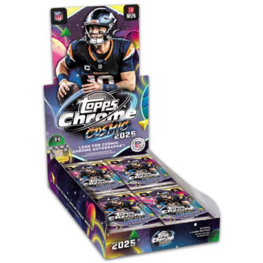 2025 Topps Cosmic Chrome Football Hobby Box (SEALED) PRE ORDER