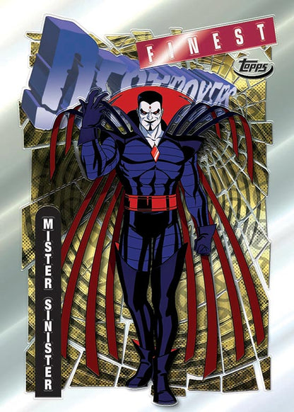 2025 Topps Marvel Finest X-Men 97 Hobby Box (SEALED)