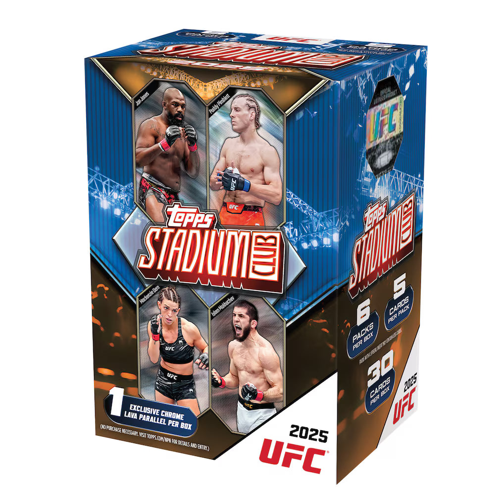 2025 Topps UFC Stadium Club Value Box (SEALED)