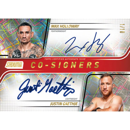 2025 Topps UFC Stadium Club Mega Box (SEALED)