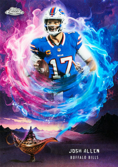 2025 Topps Chrome Football Hobby Box (LIVEBREAK)