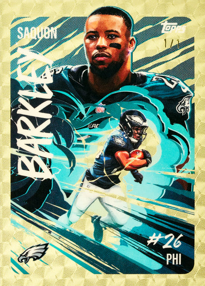 2025 Topps Chrome Football Hobby Box (LIVEBREAK)