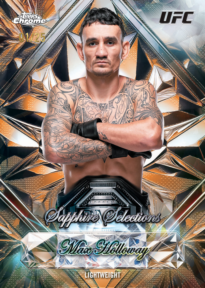2026 Topps Chrome UFC Sapphire Hobby Box (SEALED)