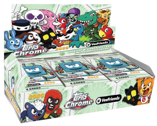 2026 Topps Chrome VeeFriends Hobby Box (LIVEBREAK)