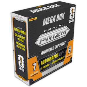 2026 PANINI Prizm FIFA World Cup 2026 Soccer Cards Mega Box (Retail) LIVEBREAK