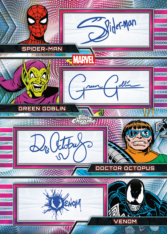 2026 Topps Marvel Comics Chrome Sapphire Hobby Box LIVEBREAK