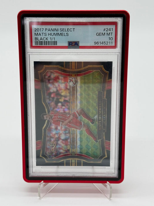 2017 Panini Select Mats Hummels Black Prizm 1/1 PSA 10