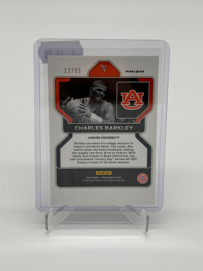 2022 Panini Prizm Draft Pick Charles Barkley /99
