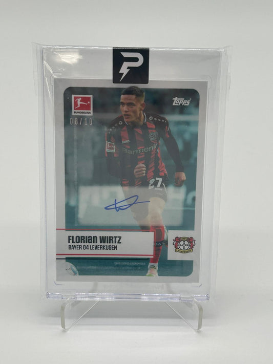 2021-22 Topps Bundesliga Stars of the Season Florian Wirtz RC Auto /10
