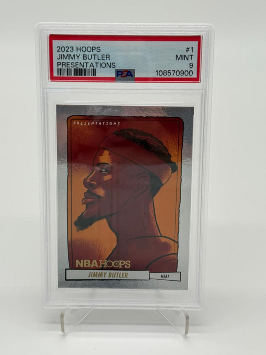 2023 Panini Hoops Jimmy Butler Presentations PSA 9