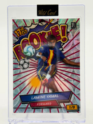 2024 Wild Card Comic Hero Lamine Yamal Rookie 1/8
