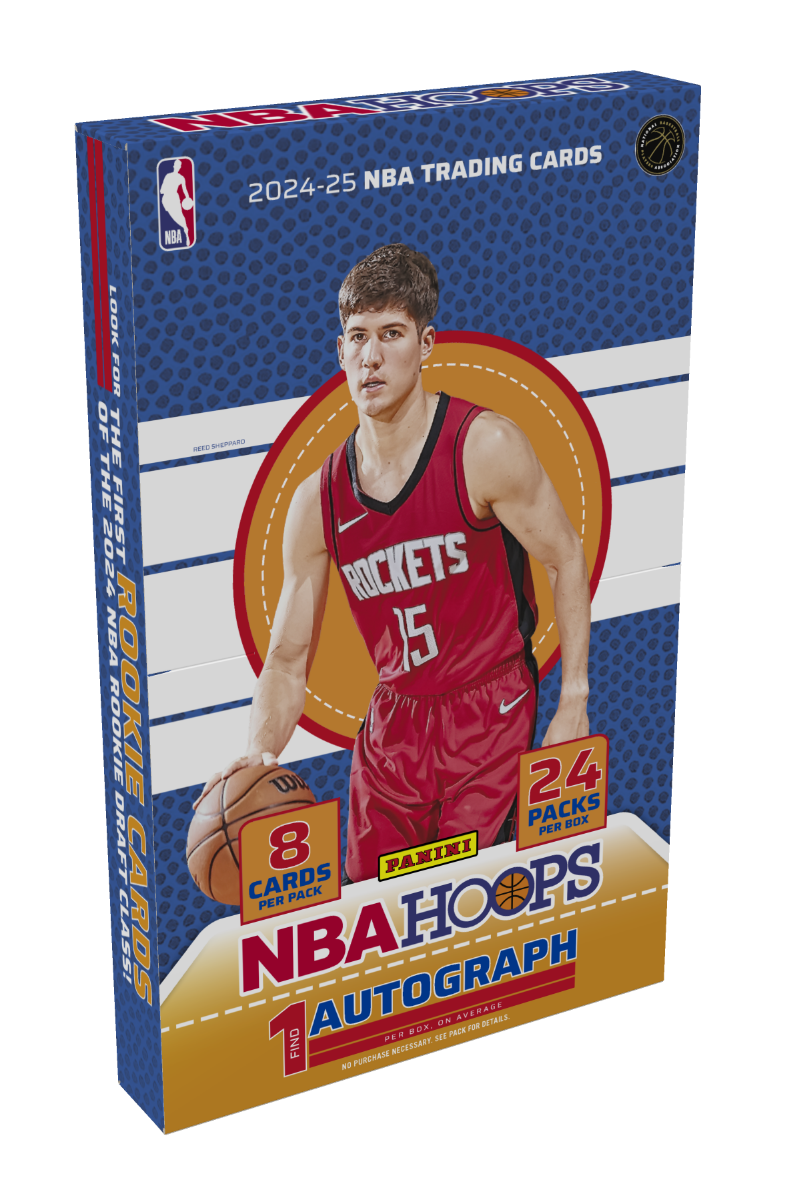 1x EINZELPACK: 2024-25 PANINI HOOPS Basketball Hobby Box (SEALED)