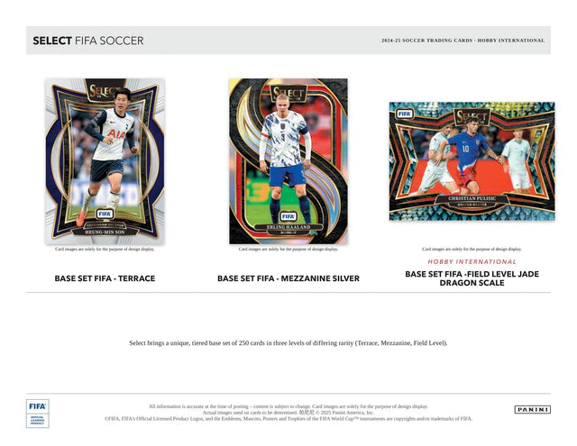 2024-25 PANINI Select FIFA International Hobby Box (LIVEBREAK)