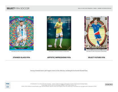 2024-25 PANINI Select FIFA International Hobby Box (LIVEBREAK)