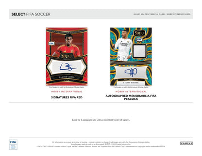 2024-25 PANINI Select FIFA International Hobby Box (LIVEBREAK)