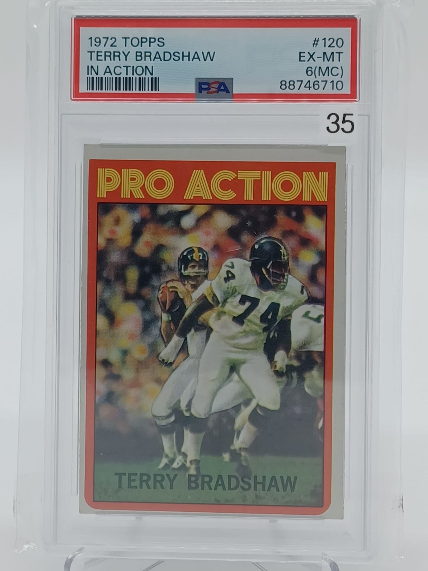 1972 Topps - Terry Bradshaw PSA6