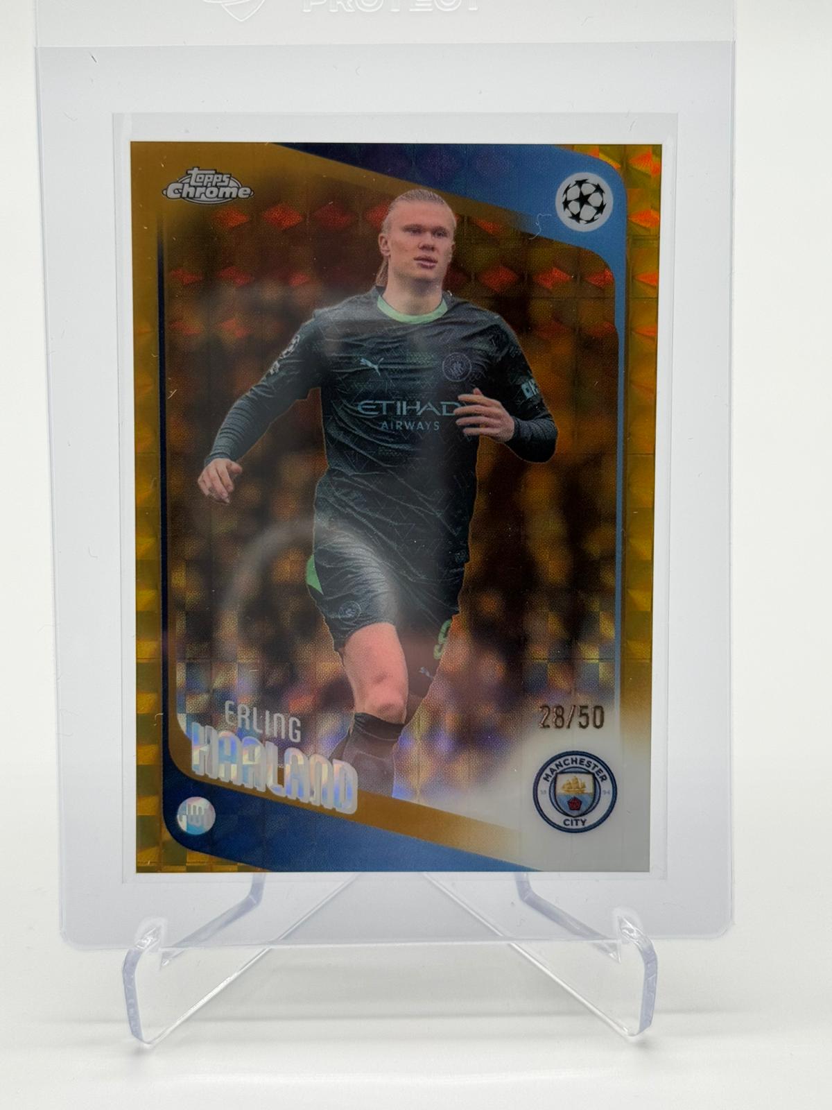 2026 Topps Chrome UCC Erling Haaland 28/50