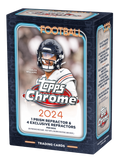 2024 Topps Chrome Football Blaster Box - Livebreak by Fratelli Cards