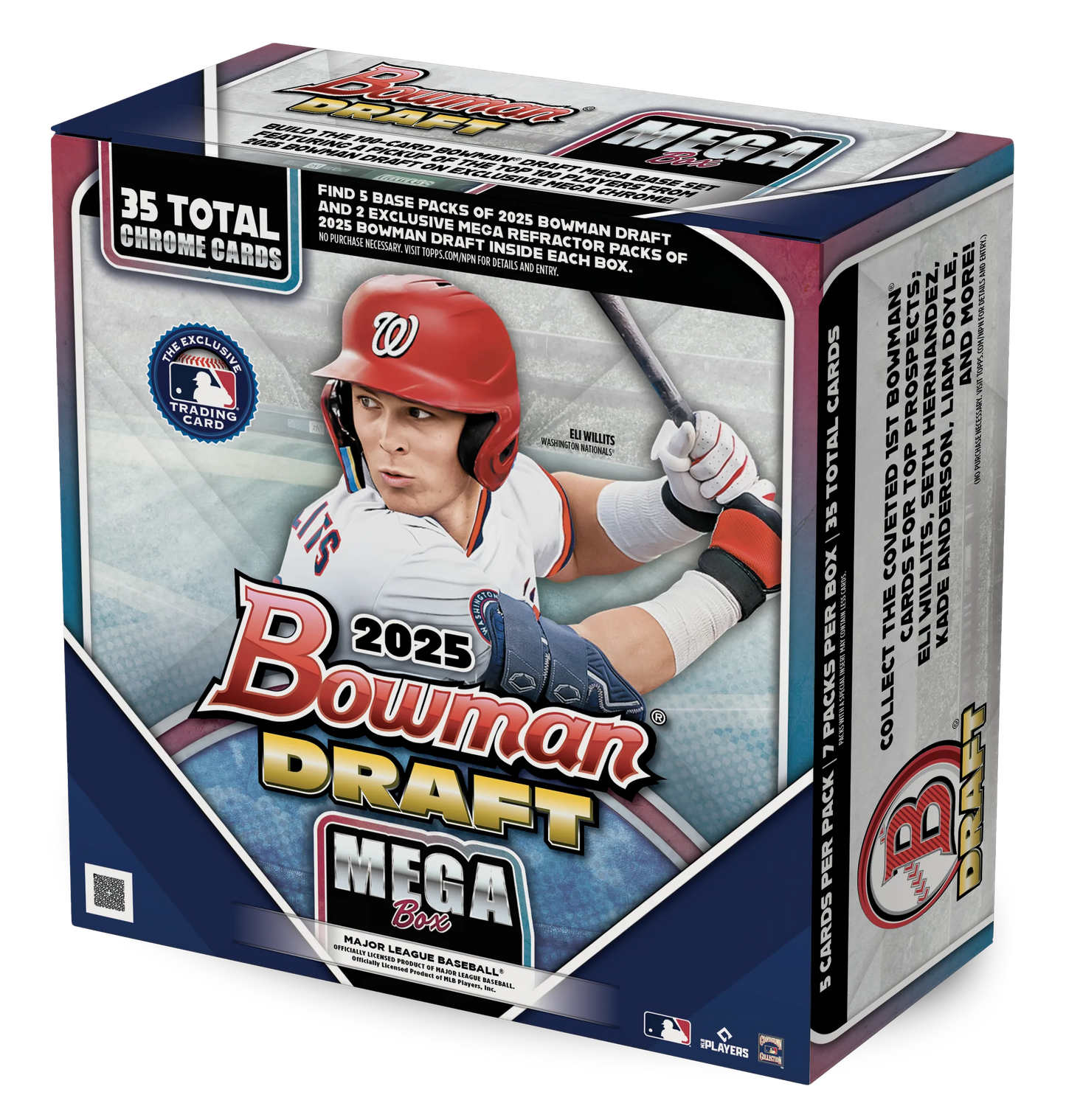 2025 Topps Bowman Draft Baseball Mega Box (SEALED)