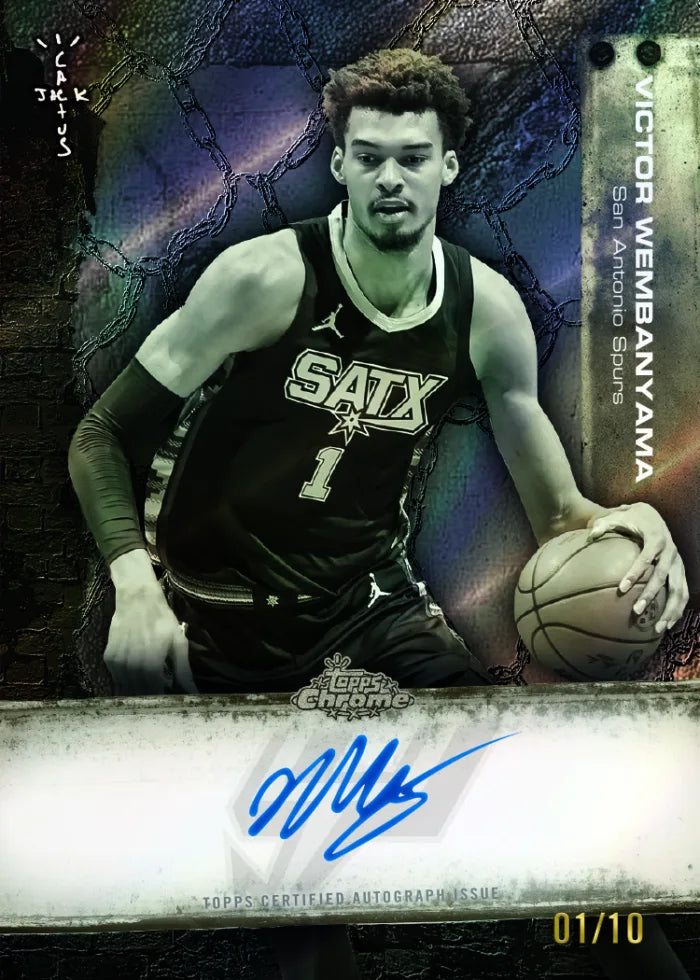 2025-26 Topps Chrome Cactus Jack Basketball Hobby Box (SEALED)