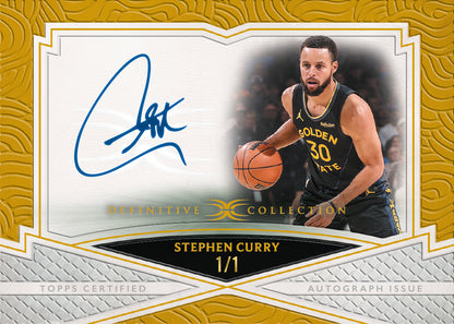Topps NBA Definitive Basketball 2025-26 Casebreak (2 Boxen) | PYT#9