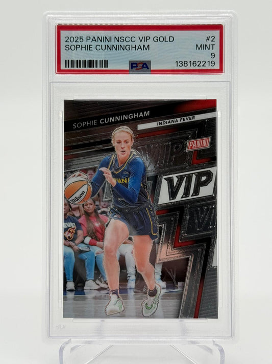 2025 Panini NSCC VIP Gold Sophie Cunningham PSA 9