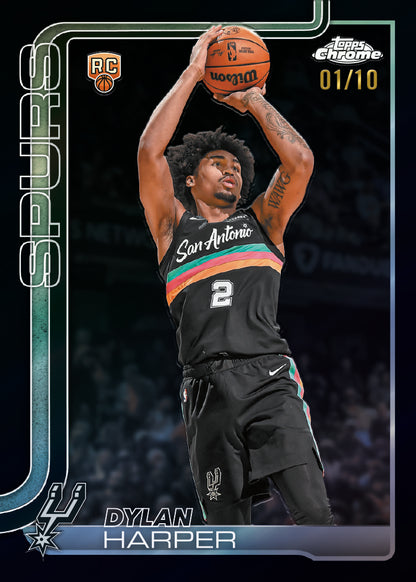 2025-26 Topps NBA Chrome Updates Value Box SEALED