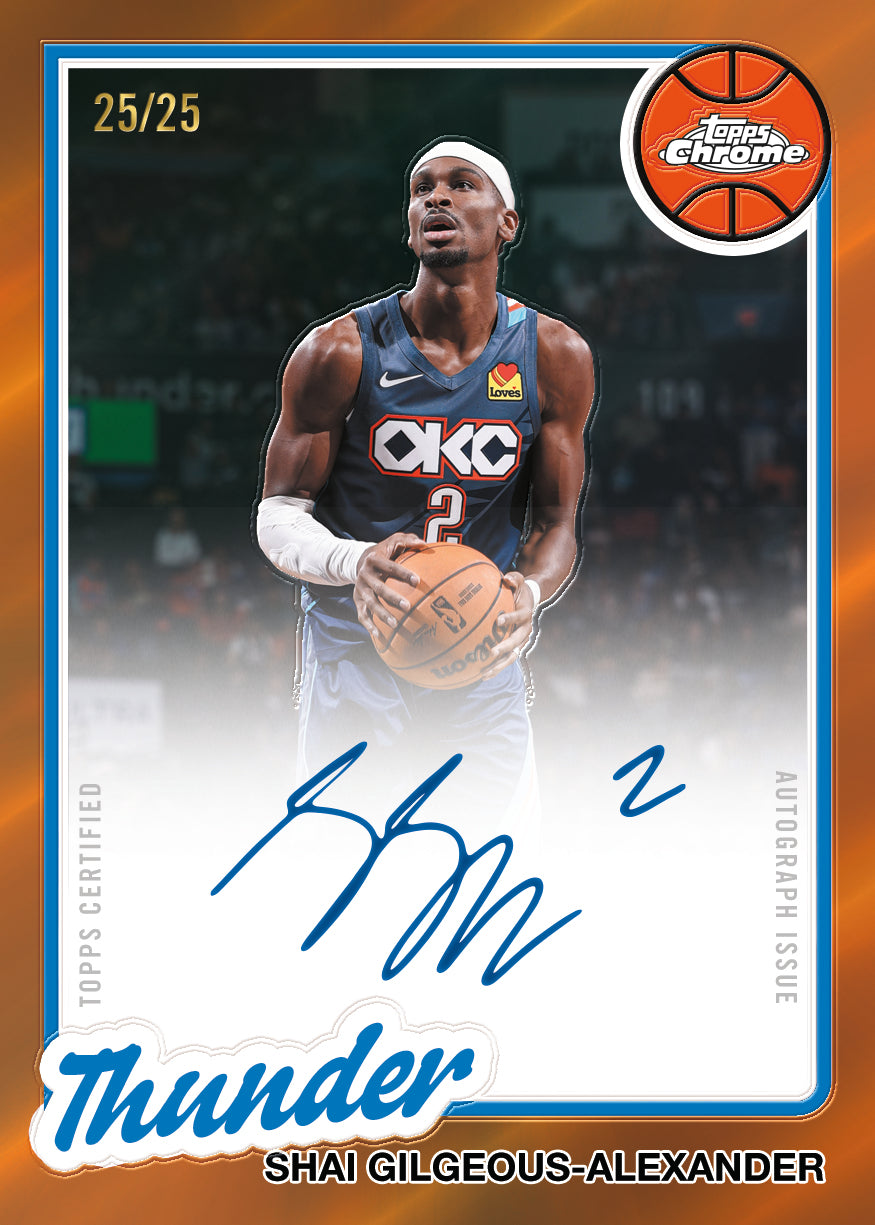 2025-26 Topps NBA Chrome Updates Value Box SEALED