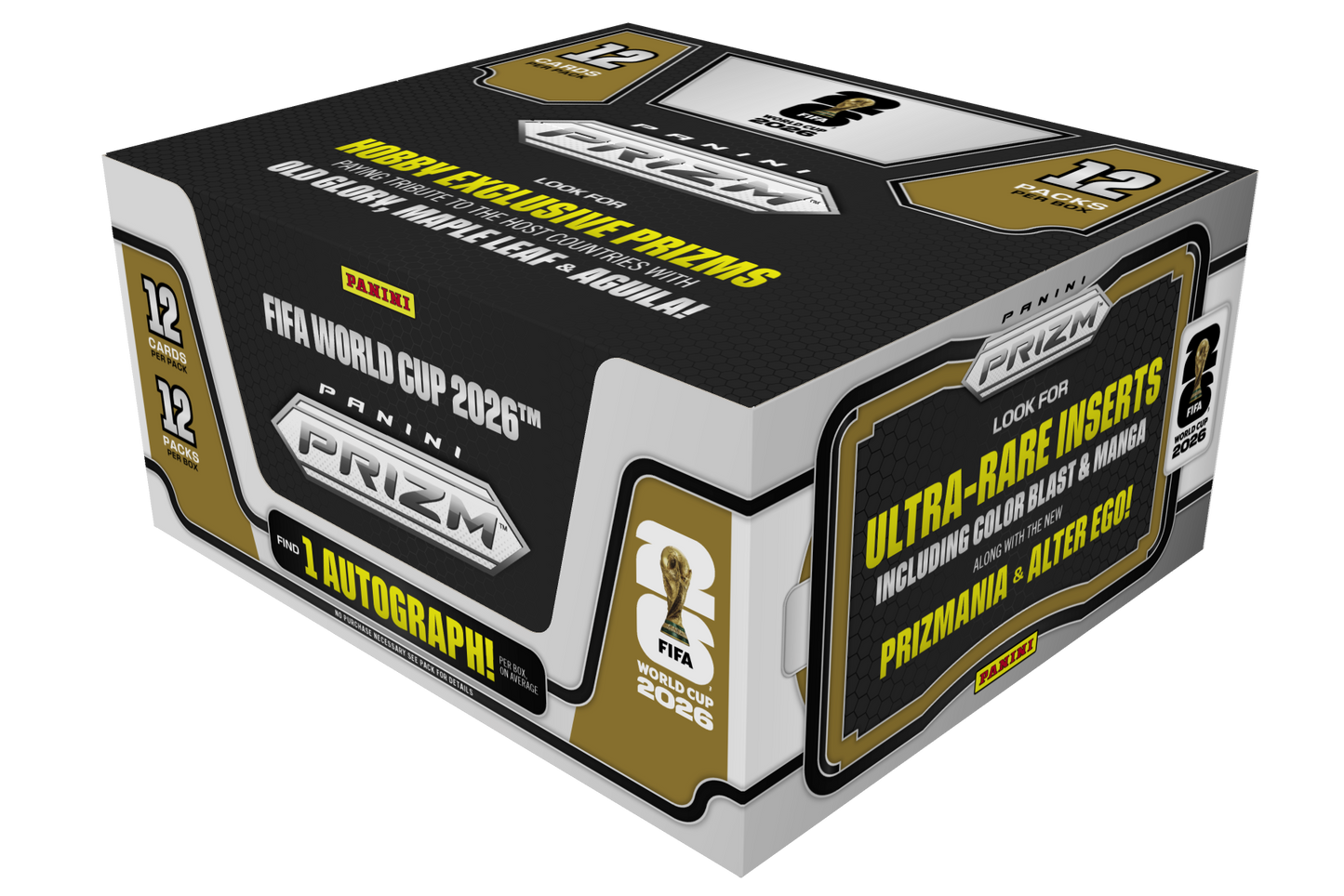 CASEBREAK (12 Boxen): Panini Prizm FIFA World Cup 2026 Hobby PYT#1