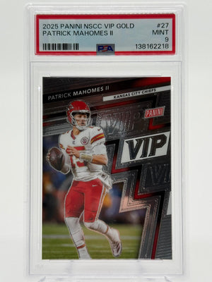 2025 Panini NSCC VIP Gold Patrick Mahomes II PSA 9