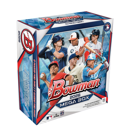 2026 Bowman Chrome Baseball Mega Box