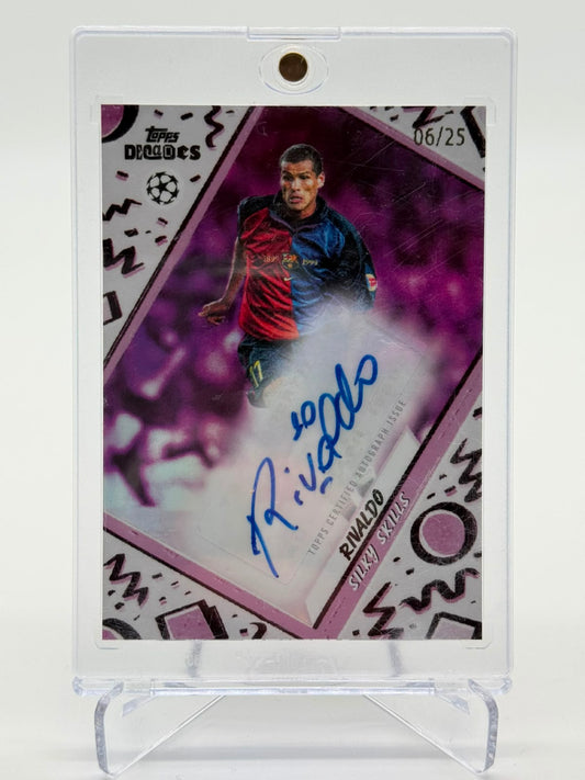 2024 Topps Decades  Rivaldo AUTO 06/25