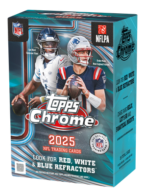 2025 Topps Chrome Football Value Box (SEALED)