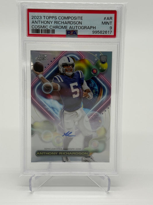 2023 Topps Composite Anthony Richardson Auto PSA 9
