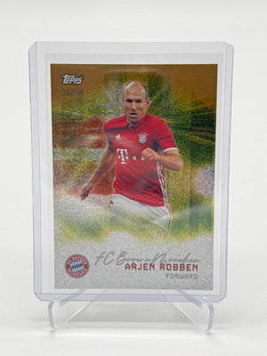 2025 Topps FC Bayern Teamset Arjen Robben Pitch Pirsuits 36/50